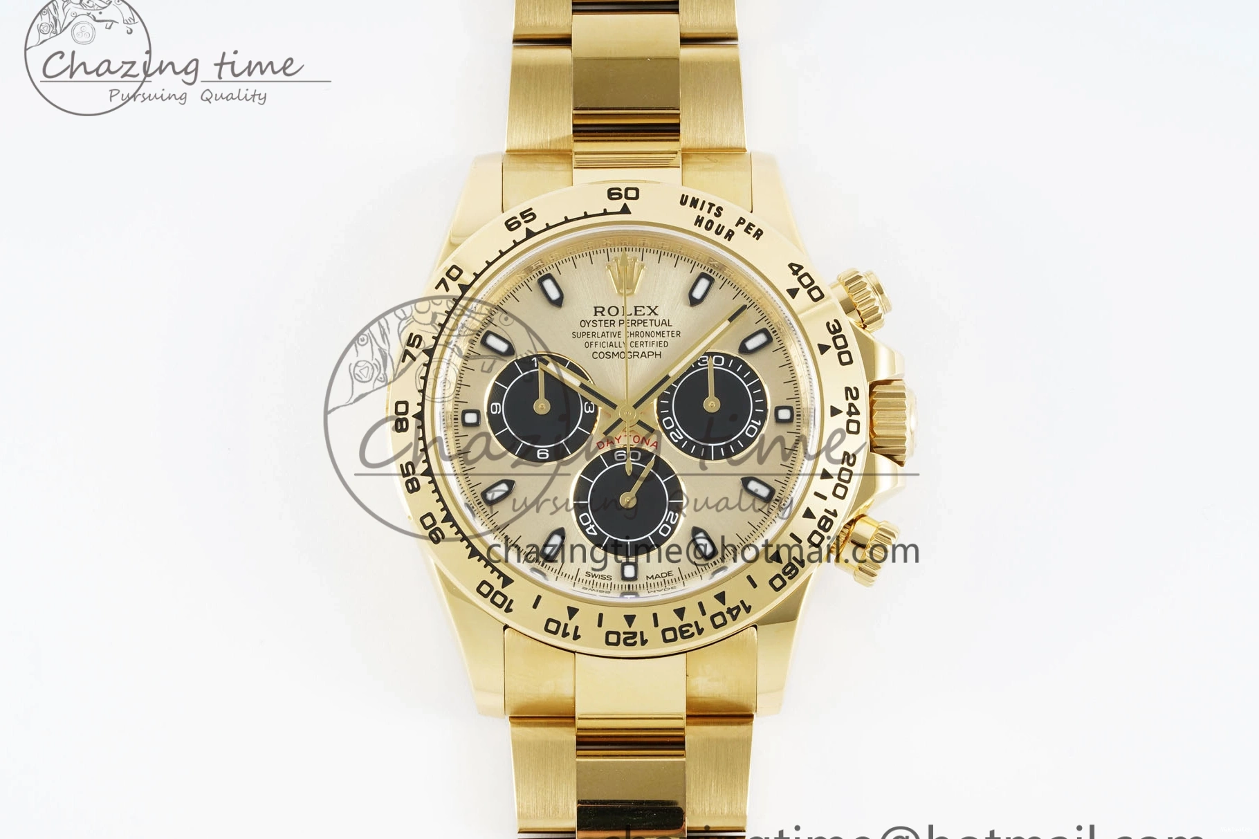 YG 116508 Best Dial YG on Edition Bracelet V2 Clean 1:1 Daytona SA4130 0405